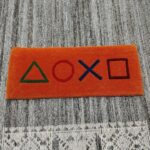 PlayStation Orange Keyboard Rug