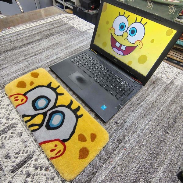 Spongebob Yellow Keyboard Rug