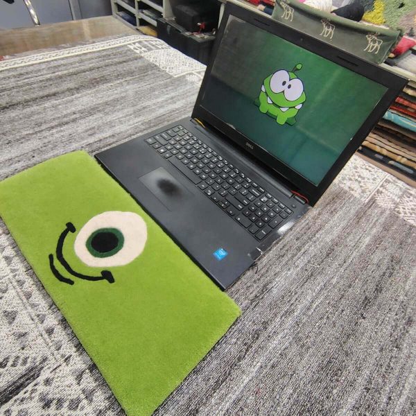 Mike Wazowski Green Keyboard Rug