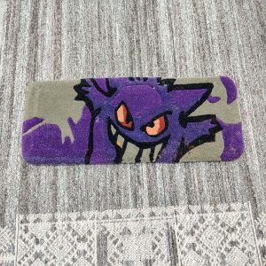 Gengar Purple Keyboard Rug