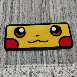 Pikachu Yellow Keyboard Rug