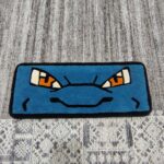 Blastoise Blue Keyboard Rug